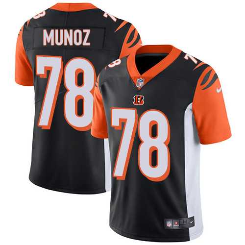 Nike Cincinnati Bengals #78 Anthony Munoz Black Team Color NFL Vapor Untouchable Limited Jersey,We sell and wholesale Nike Cincinnati Bengals #78 Anthony Munoz Black Team Color NFL Vapor Untouchable Limited Jersey on line form chian!